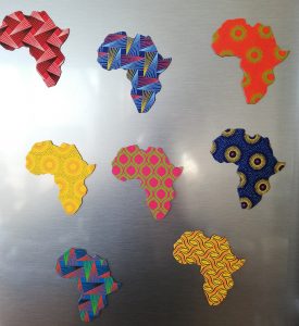 Africa Shweshwe Magnets